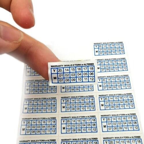 Custom Fragile Paper Seal Security Labels Sticker destructible label fragile Paper label