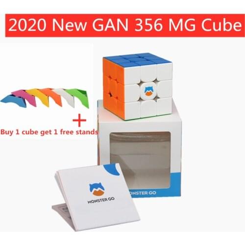 GAN Magic Cube 3x3x3 GAN 356 M G GAN 356 RS Magnetic Speed cube 3*3*3 Puzzle magic cube Professional Magnets Educational Toys