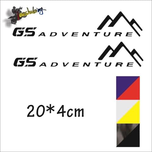Hot sale Motorcycle Carbon black laser color reflective sticker fit for R1250GS Adventure