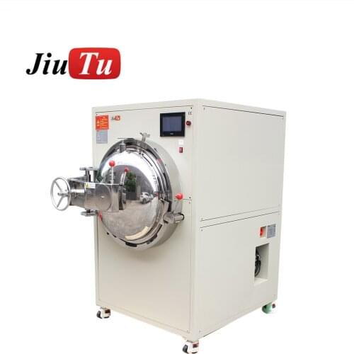 Jiutu OCA COF SCA Large Debubble Remover Machine 600x900mm For ATM Screen Face Recognition Sensitive Touch Glass Bonding