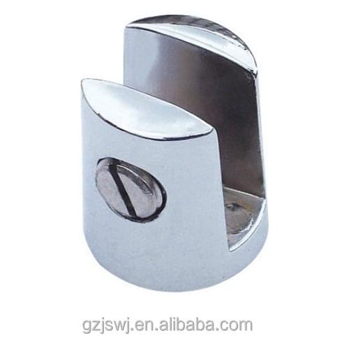 JS-B123 Zinc Alloy Glass Mounting Clamp For 6mm 8mm Glass glass holders