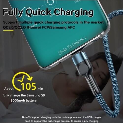 2M Usb C Cable Type C Cable Fast Charging Data Cord Charger Usb Cable C For Samsung S21 S20 A51 Xiaomi Mi 10 Redmi Note 9s 8t