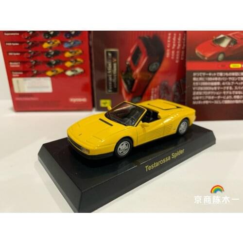 KYOSHO 1/64 FERRARI Testarossa Spider Collect die casting alloy trolley model