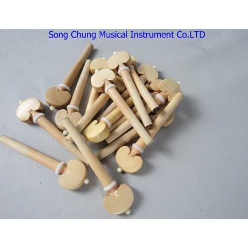 High Grade 4/4 Violin pegs, 20pcs (5Sets) boxwood violin pegs ,fine workmanship