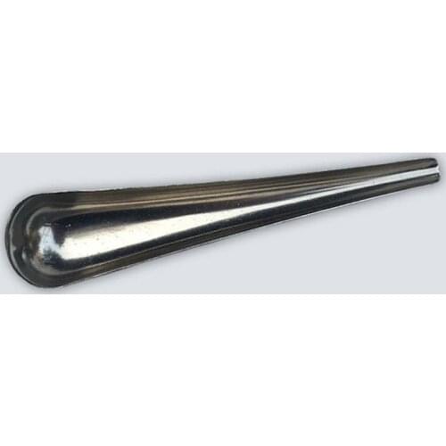 Bird Pointed Seed Dispenser Feeding Spoon Stainless Steel Parrot Feeder Supplies H58C