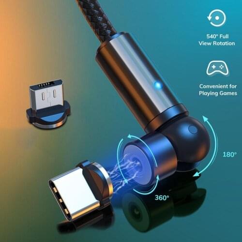 Magnetic USB Cable Fast Charging Type C Cable Magnet Charger Data Charging Micro USB Cable Mobile Phone Cable USB Cable