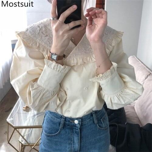 Mostsuit Women's Shirts With Embroidery