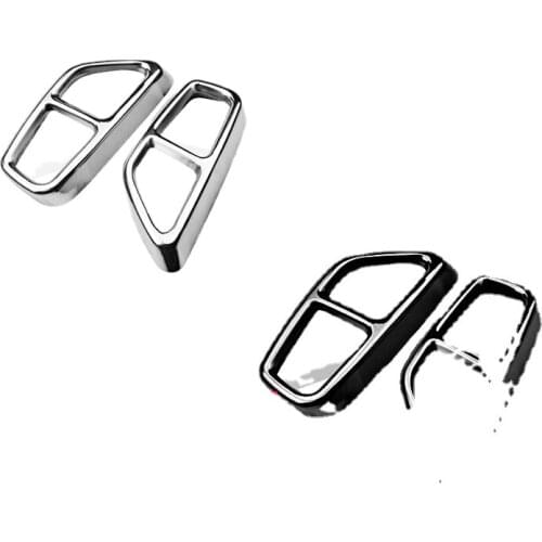 Suitable for BMW new 3 series 5 series 6 series GT7 series X3X5X6X7 four-out tail throat frame double-out exhaust pipe