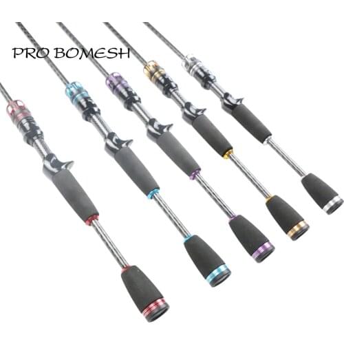 Pro Bomesh 1Set 55.7g SKTS Graphite Reel Seat Aluminum Locking Nut Casting EVA Handle Kit DIY Fishing Rod Component Accessory