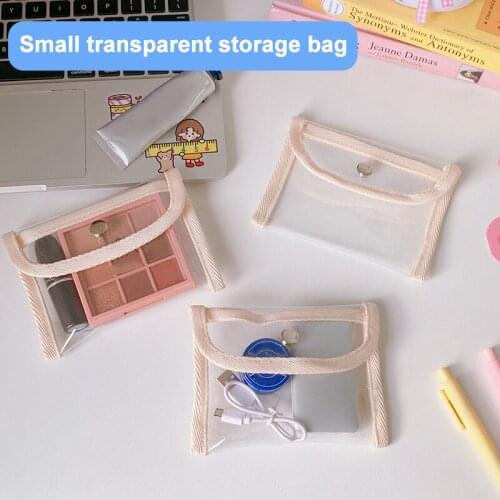 Clear Waterproof Cosmetic Makeup Bag Portable Organizing Bag Storage Case Multifunctional Organizer For Travel Cosmetic Neceser