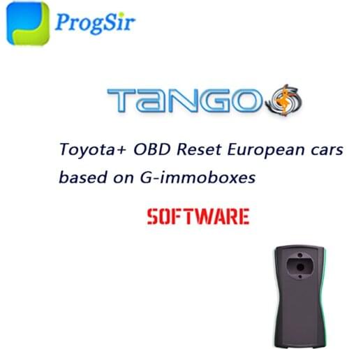 TANGO For T-oyota+ OBD Reset European cars based on G-immoboxes Software Key Maker