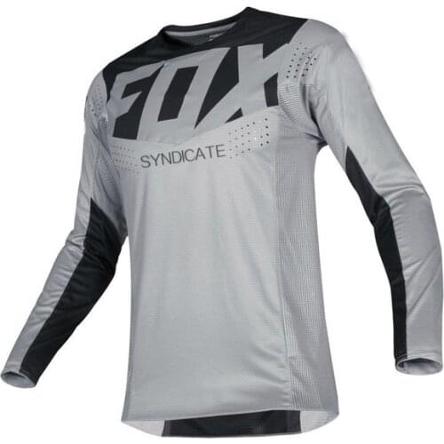 Motorcycle Cycling Jersey Mountain Bike team Downhill jersey MTB Offroad DH MX Bicycle Locomotive Shirt cross country bike wear