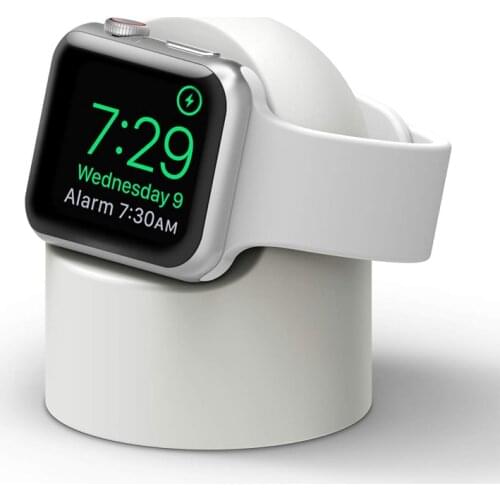 Charger stand For Apple Watch 5 4 3 iWatch band 42mm 38mm 44mm 40mm Silicone charger holder apple watch accessories