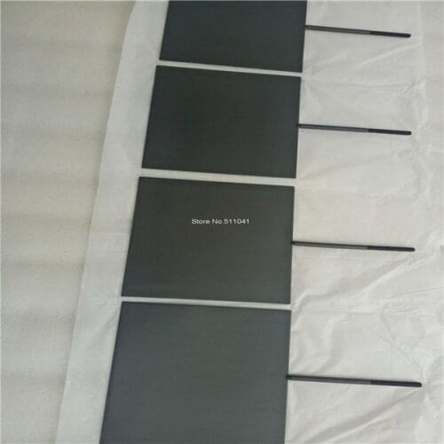 1pcs DSA plate with Iridium and ruthenium Coating 1.5*45mm*100mm with connection Ir Ru MMO ,free shipping