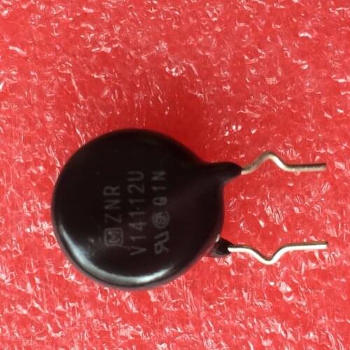 100% New and original ZNRV14112U 14D112K Voltage is 1100 v varistor