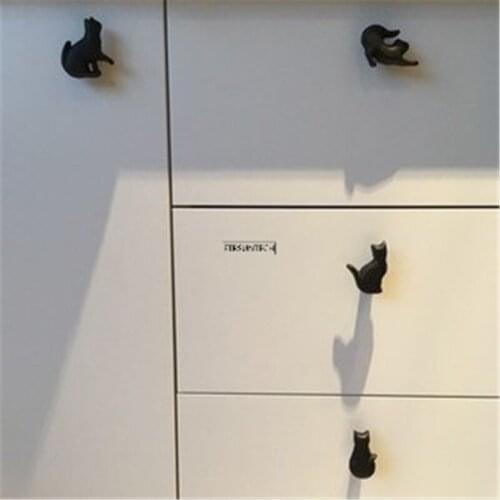 50pcs Metal Cat Hook Screw-in Hook Use for and Outdoor Hook Kitten Cupboard Handle Hook Hook Wall Hooks Decorative