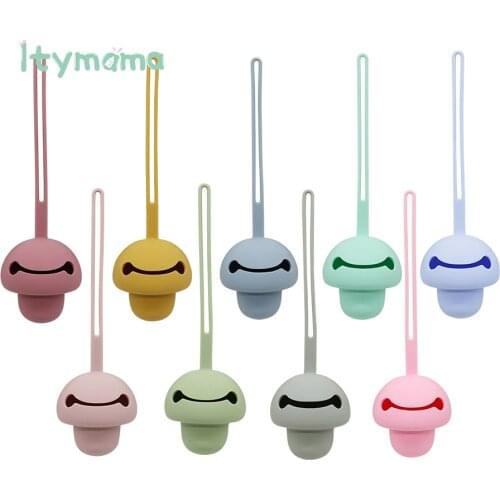 1pc Baby Pacifier Case Mushroom Shape Silicone Pacifier Holder BPA Free Infant Portable Soother Container Box Nipple Storage Box