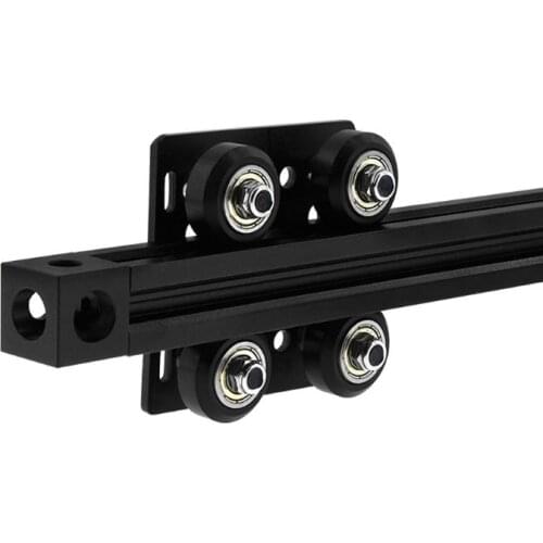 3D Printer Part 2021 Openbuilds V-Slot Gantry Plate Set 20mm Special Slide Plate for Aluminum Profiles V-slot Mini Five Roulette