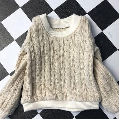 D03-P415 children toy BJD DD SD MSD 1/6 1/4 1/3 dolls clothes Twist sweater 1pcs