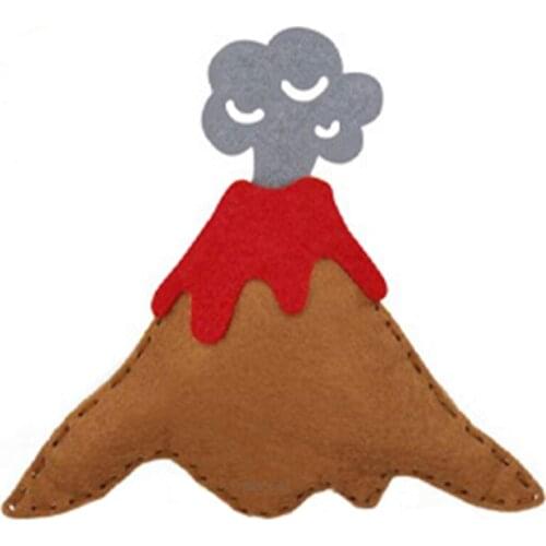 Volcano Die-cut DIY handmade new mold 2021 wooden die-cut template cutting mold wooden mold scrapbook