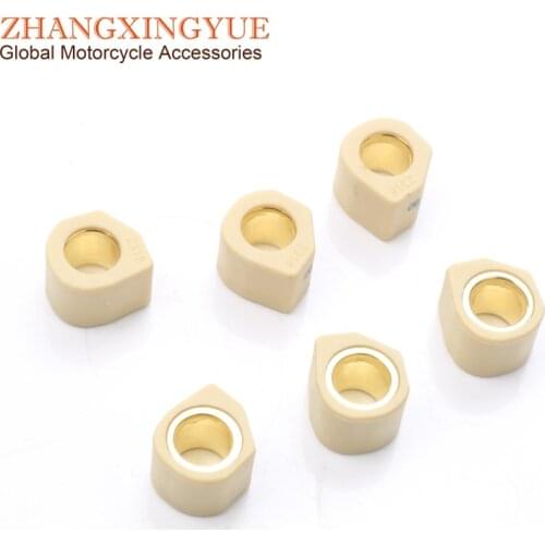 6pc Performance Variator Roller Weights 20gram 23x18mm for HOAND CN250 Foresight 250 98-99 Forza 250 Jazz 250
