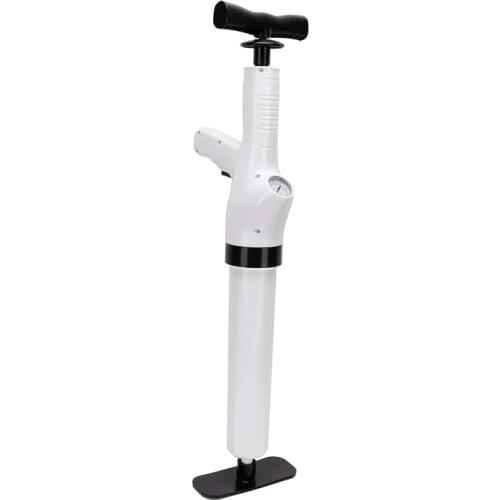 Hot Sale 9 in 1 White Air Pressure Plunger Kit Toilet Dredge Used for Clogged Toilets and Bathroom Bathtubs Kitchen Drains