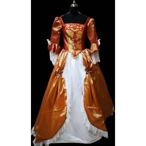 Civil War Victorian Styled Gown Vintage Costumes Victorian Dress D-312