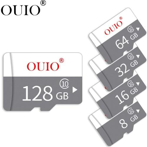 OUIO Micro-SD-Card Memory Card 64GB 32GB 16GB 128GB MicroSD High Speed Class 10 TF card C6 4GB cartao de memoria Free Shipping
