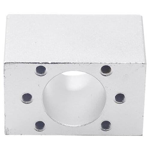 Aluminium Alloy ballscrew nut housing SFU2005 2010 ball screw SFU1605 SFU1610 SFU1204 ball screw SFU2505 2510 bracker holder