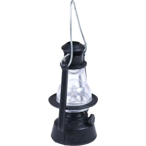 1:12 Vintage Dollhouse Mini Furniture Miniature Rement Kerosene Lamp Children Baby Toys