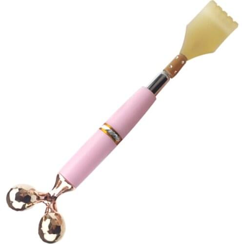 New Beautiful Nose Itching Not Asking for People Cute Telescopic Stainless Steel Scratching Rake Thin Face Scratching Massager