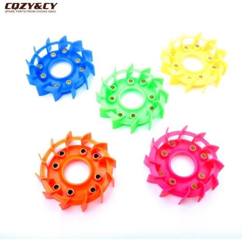 Scooter Cooling Fan Racing for Kymco 50 Agility DJ S Filly Like Nexxon People S Sento Super 8 Vitality Yager GT 50cc 4-Stroke