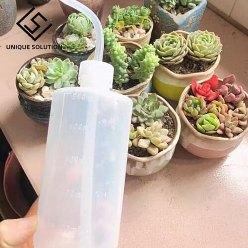 Watering Can Squeeze Bottles Water Beak Pouring Kettle Tool 250ml/ 500ml/ 1000ml Succulents Plant Flower