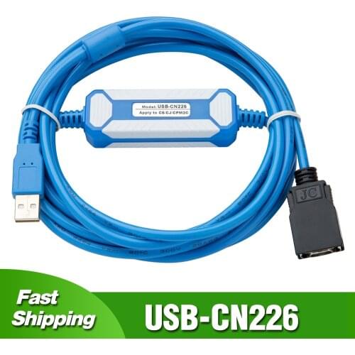 USB-CN226 For Omron cs/cj cqmih Series plc programming Cable Omron plc Download Line Communication Cable