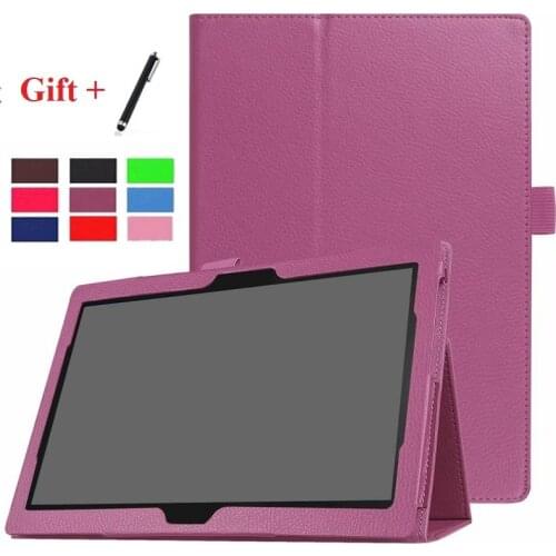 Smart Cover for Lenovo Tab M10 10.1'' Auto Sleep/Wake up Magnetic Folding Case for TB-X605F TB-X605L TB-X505F with soft film+Pen