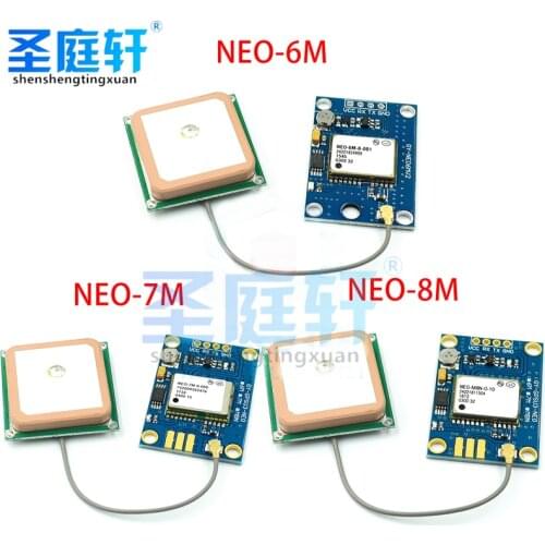 NEO-7M-000 GPS module MWC GY-NEO-6M/F7M/8M V2 flight control GPS module with EEPROM MWC APM2.5 flight control with antenna