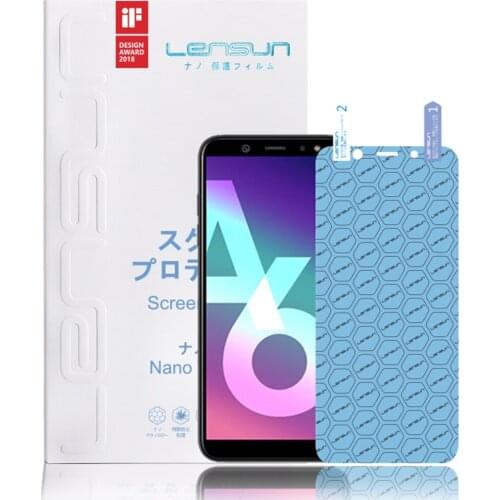 LENSUN Explosion-Proof Nano Film For Samsung A6 2018 Screen Protector