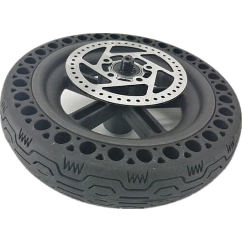 Electric Scooter Rear Tire with Wheel Hub Disc Brake Set Scooter Back Tyre for Xiaomi M365 Electric Scooter Spare Parts