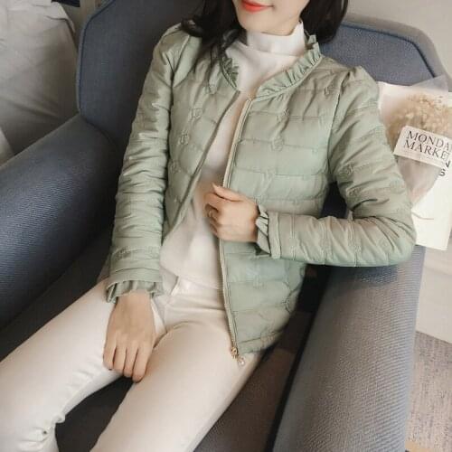 Woman Short Fund Cotton-padded Clothes Korean Show Cotton Loose Winter Back Season Promotion Small Cotton-padded Jacket