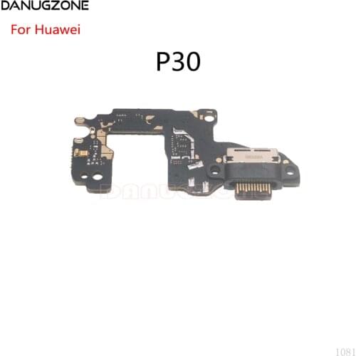 10PCS/Lot For Huawei P30 PRO / P30 Lite USB Charging Dock Port Socket Jack Plug Connector Charge Board Flex Cable
