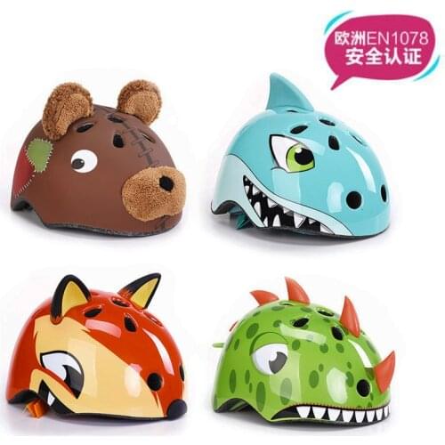 Childrens sports helmet bicycle roller skating balance car riding head foreign trade speed skating outdoor protective gear