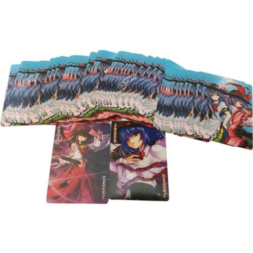 Anime TouHou Project Poker Cards Playing Cards Printed with Marisa Reimu Sakuya