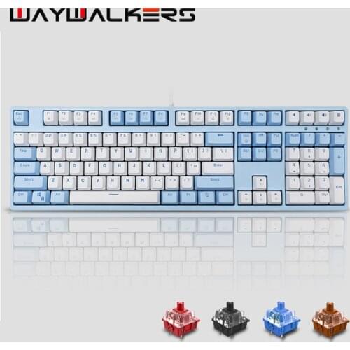 Newest K3 Mechanical Gaming Keyboard 108/87 Keys LED Backlight USB Wired Ergonomic Laser Keyboards For PC Computer Laptop Gamer
