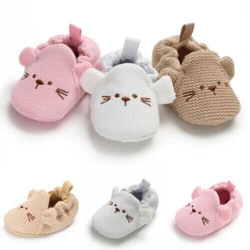 2019 Hot Newborn Toddler Baby Boys Girls Crib Shoes Soft Sole Prewalker Sneakers