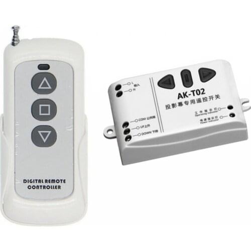 AC220V Universal Projector Electric Screen Remote Control Wireless Lift Switch ControllerScreen Special Remote Control