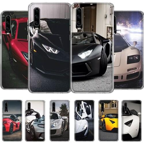 Super sports car cool Phone Case For Huawei Honor Y 5 6 7 8 9 10 20 LITE A X S Pro NO/Finger Cover Coque soft Silicone TPU