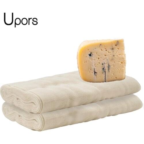 UPORS Food Grade Cheese Cloth 10Pcs/Set 1.5/2/3/4 Yards Bleached Cheesecloth Cotton Cheese Cloth for Straining Cheese Maker