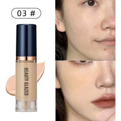 Moisturizing Even Skin Tone Makeup Primer Concealer Liquid Foundation for Girl