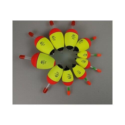 1PC Fishing Buoy High Quality Pluggable Luminous Rod EVA Buoy Plastic Fishing Gear Accessories Fishing Float