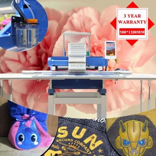 3 Years Quality Warranty!!!Cheap Cost Barudan/T Ajima Similar Computer Embroidery Machine Used Price Janome 500*1200mm Area